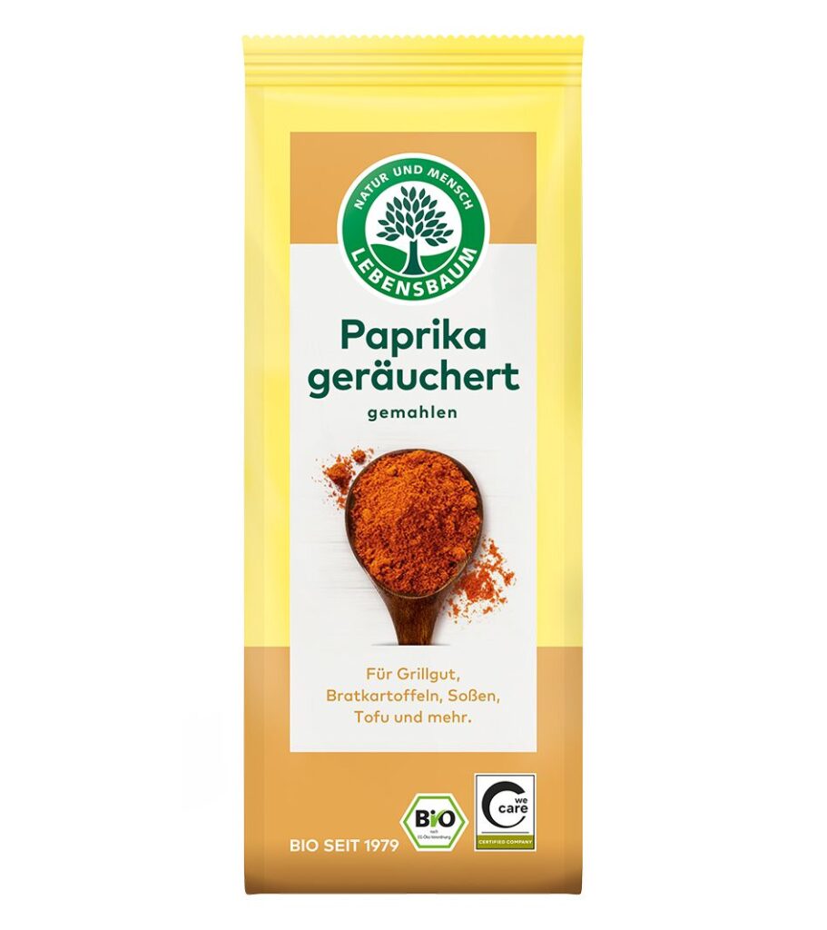 PAPRYKA WĘDZONA BIO 50 g – LEBENSBAUM