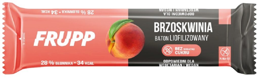 BATON LIOFILIZOWANY BRZOSKWINIOWY BEZGLUTENOWY 10 g – CELIKO (FRUPP)