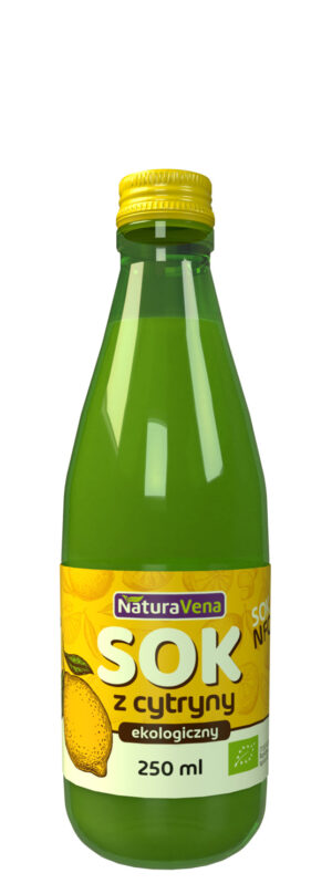 SOK Z CYTRYN NFC 100 % BIO 250 ml - NATURAVENA