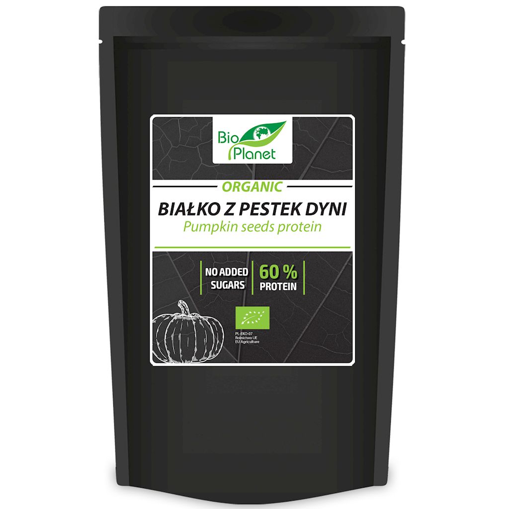 BIAŁKO Z PESTEK DYNI BIO 150 g – BIO PLANET
