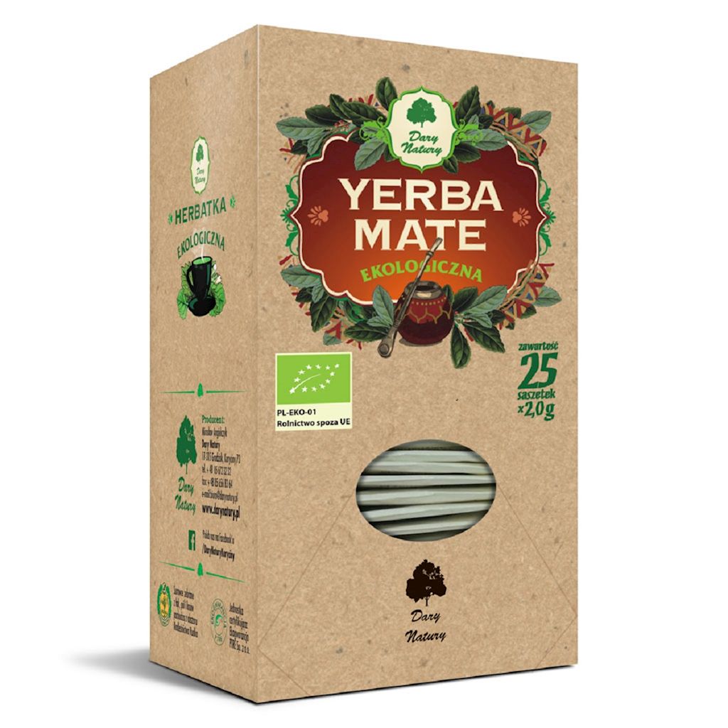YERBA MATE BIO (25 x 2 g) 50 g – DARY NATURY