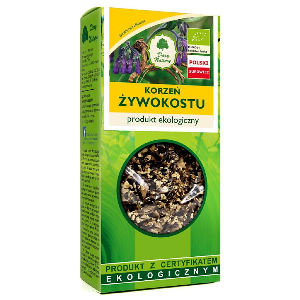 ŻYWOKOST KORZEŃ ECO 100 g – DARY NATURY