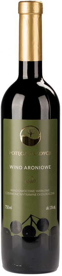 WINO CZERWONE WYTRAWNE ARONIA BIO 0,75 L – POTĘGA TRADYCJI