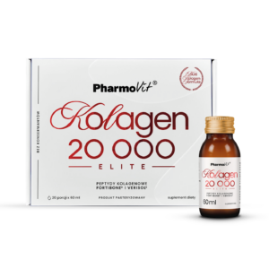 KOLAGEN (20 000 mg) ELITE SHOT BEZGLUTENOWY 60 ml - PHARMOVIT