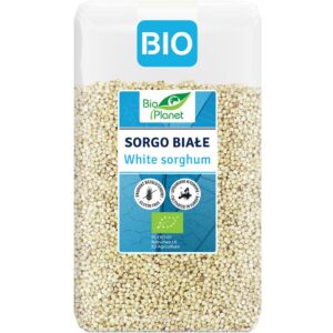 SORGO BIAŁE OBŁUSZCZONE BEZGLUTENOWE BIO 1 kg - BIO PLANET