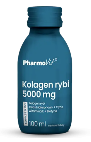 SHOT KOLAGEN RYBI (5 000 mg) BEZGLUTENOWY 100 ml - PHARMOVIT (SUPPLES & GO)