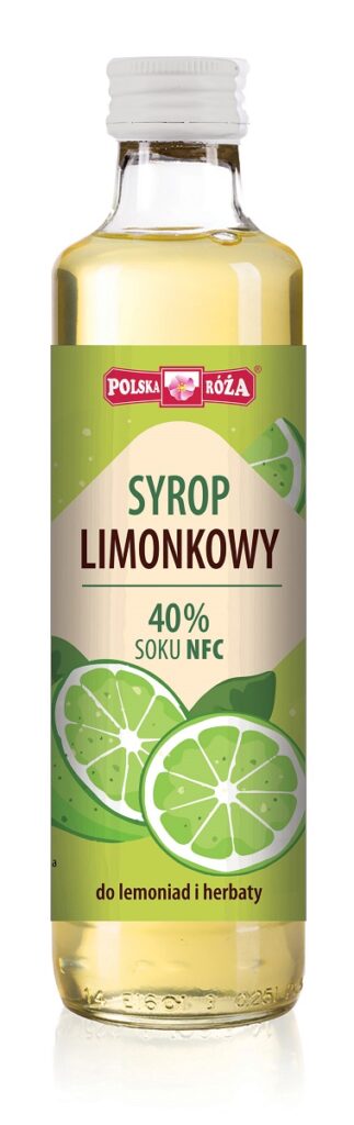 SYROP LIMONKOWY 250 ml – POLSKA RÓŻA