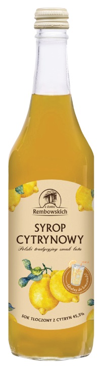 SYROP CYTRYNOWY 500 ml – REMBOWSCY