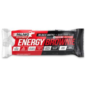 BATON ENERGY BROWNIE + KOFEINA 50 g - PALIWO DLA AKTYWNYCH