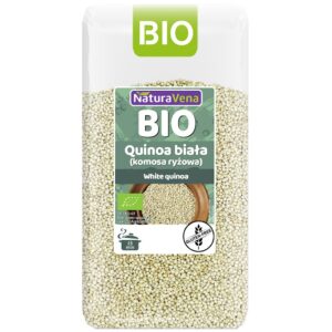 QUINOA BIAŁA (KOMOSA RYŻOWA) BEZGLUTENOWA BIO 450 g - NATURAVENA
