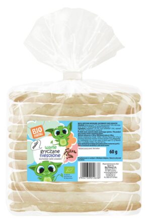 przecena WAFLE GRYCZANE NIESOLONE BIO 60 g - BIOMINKI
