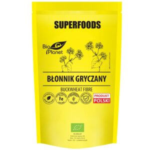 BŁONNIK GRYCZANY BIO 200 g - BIO PLANET SUPERFOODS