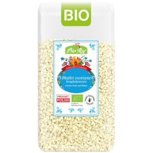 PŁATKI OWSIANE BEZGLUTENOWE BIO (POLSKA) 350 g - BIO RAJ