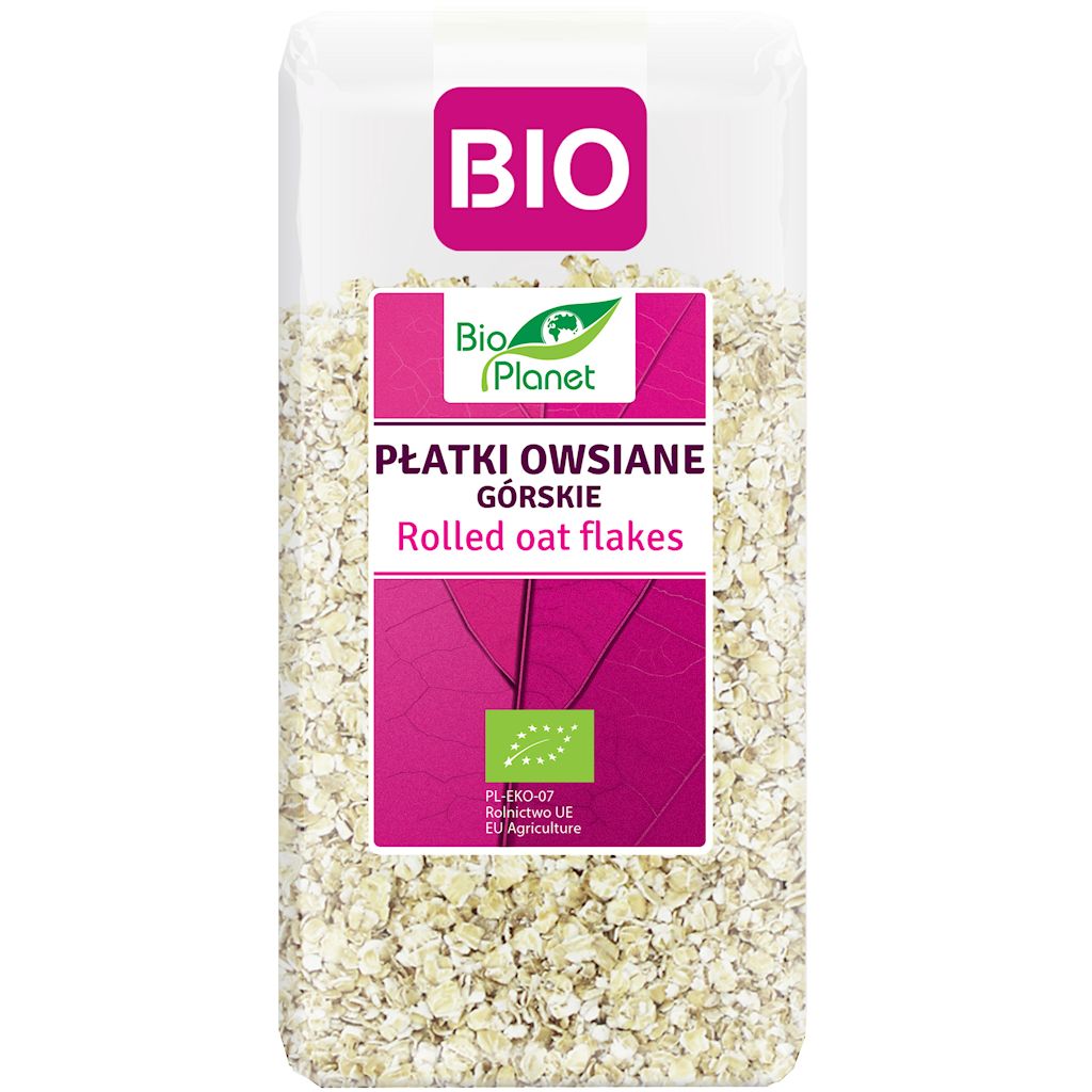PŁATKI OWSIANE GÓRSKIE BIO 300 g – BIO PLANET