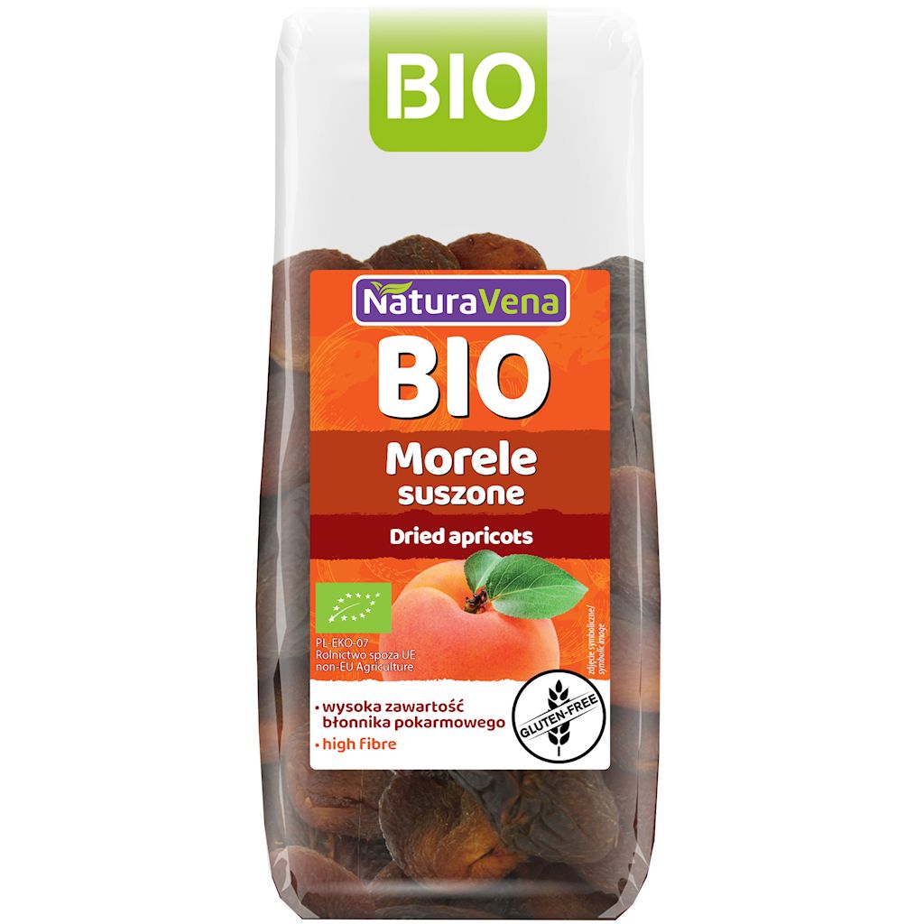 MORELE SUSZONE BEZGLUTENOWE BIO 150 g – NATURAVENA