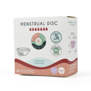 DYSK MENSTRUACYJNY UNIWERSALNY ANTYBAKTERYJNY FIOLETOWY - FEMI.EKO
