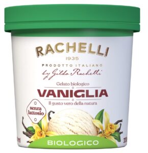 LODY WANILIOWE BEZ LAKTOZY FAIR TRADE BEZGLUTENOWE BIO 500 ml - RACHELLI ICE CREAM