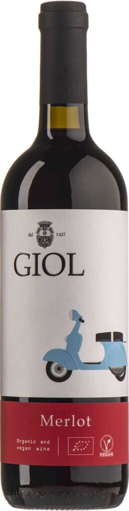 WINO CZERWONE WYTRAWNE MERLOT AMABILE BIO 750 ml – GIOL