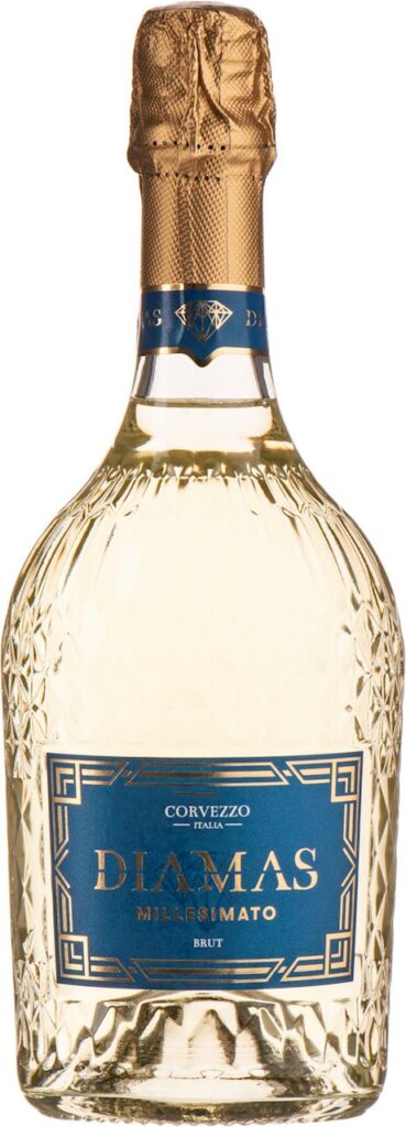 WINO BIAŁE WYTRAWNE MUSUJĄCE DIAMAS SPUMANTE MILLESIMATO BIO 750 ml – CORVEZZO