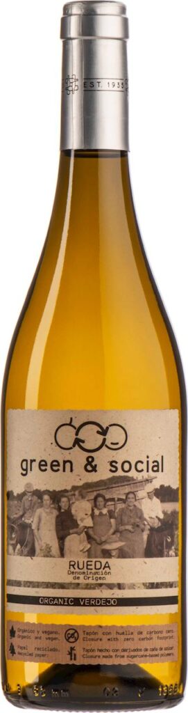 WINO BIAŁE WYTRAWNE VERDEJO BIO 750 ml – CUATRO RAYAS (GREEN & SOCIAL)