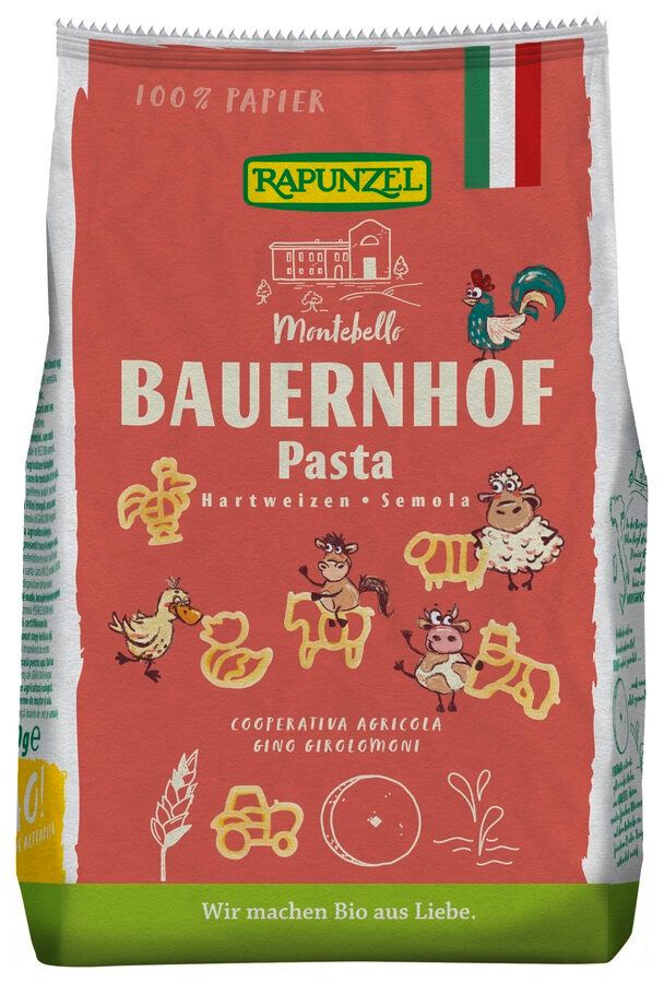 MAKARON (SEMOLINOWY) FARMA BIO 250 g – RAPUNZEL
