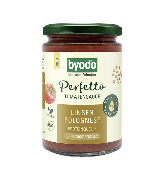 SOS POMIDOROWY BOLOŃSKI Z SOCZEWICĄ BEZ DODATKU CUKRÓW BIO 340 ml – BYODO