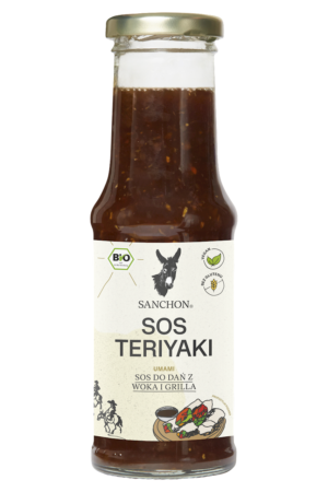 SOS SOJOWY SŁODKI TERIYAKI BEZGLUTENOWY BIO 210 ml - SANCHON