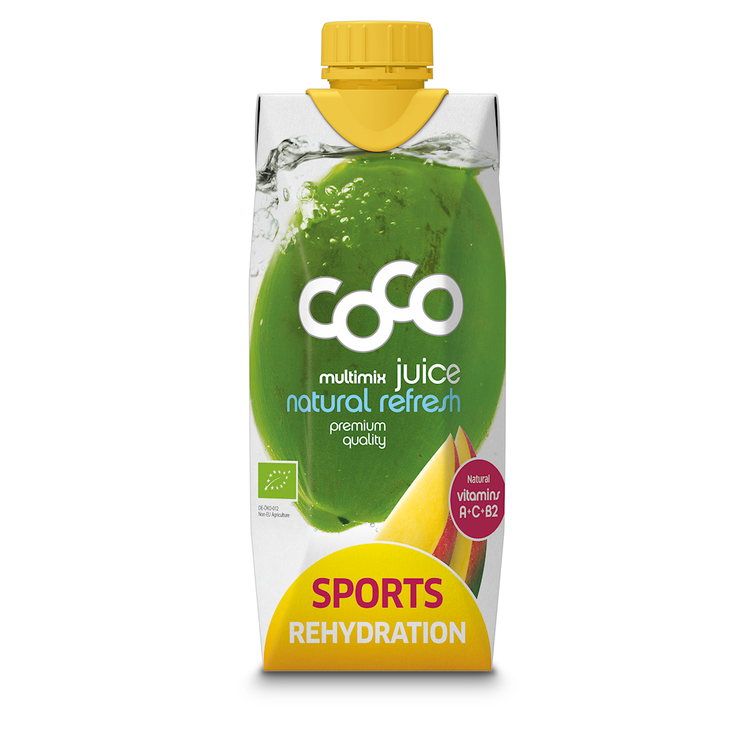 WODA KOKOSOWA SPORTS REHYDRATION MANGO BIO 500 ml – COCO (DR MARTINS)