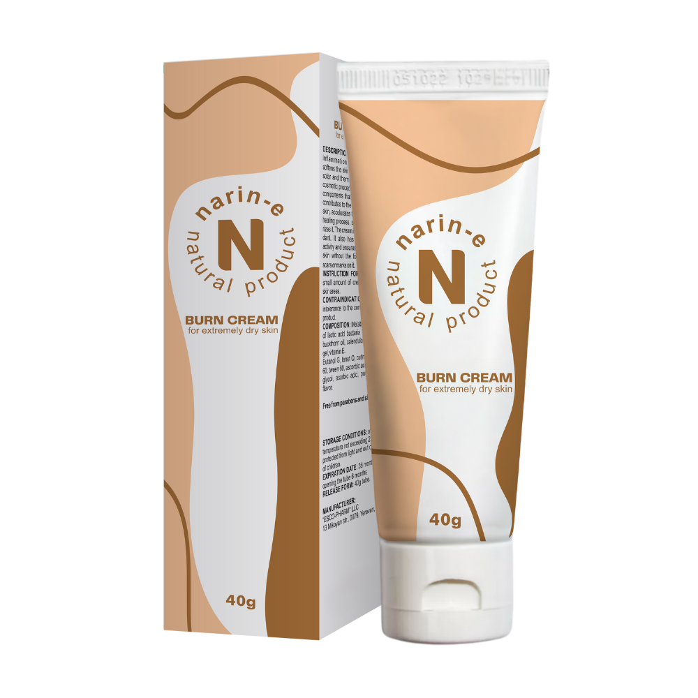 KREM NA OPARZENIA Z SERWATKĄ NARINE 40 g – NAREX (NARIN-E)