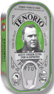 TUŃCZYK PŁATY W OLIWIE Z OLIWEK EXTRA VIRGIN Z KAPARAMI 120 g (78 g) - TENORIO