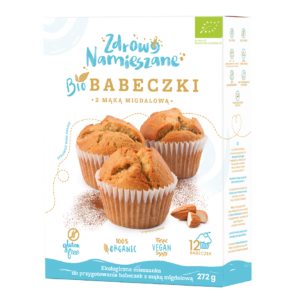 MIESZANKA NA BABECZKI Z MĄKĄ MIGDAŁOWĄ BEZGLUTENOWA BIO 272 g - ZDROWO NAMIESZANE