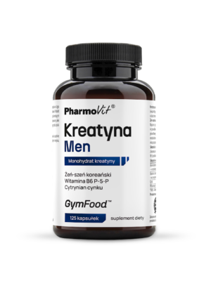 KREATYNA MEN BEZGLUTENOWA 125 KAPSUŁEK - PHARMOVIT (GYM FOOD)