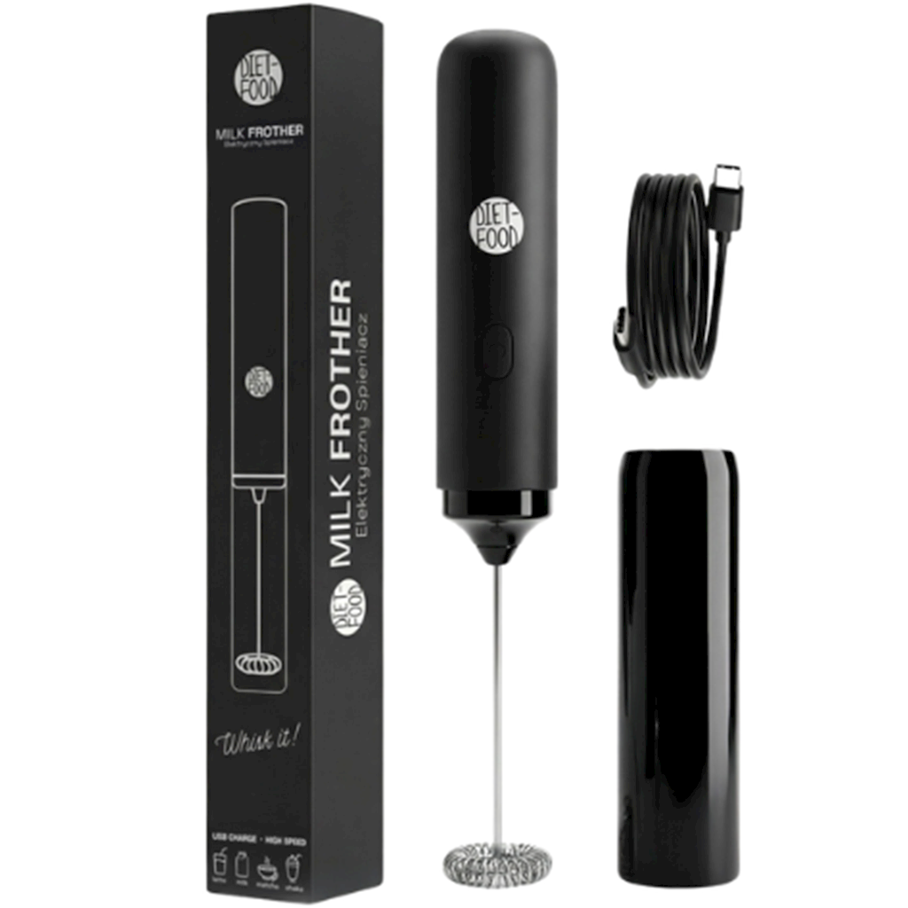 SPIENIACZ DO MLEKA ELEKTRYCZNY USB-C – DIET-FOOD