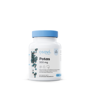 POTAS (100 mg) BEZGLUTENOWY 90 KAPSUŁEK - OSAVI