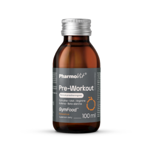 SHOT PRE-WORKOUT POMARAŃCZOWY 100 ml - PHARMOVIT (GYM FOOD)