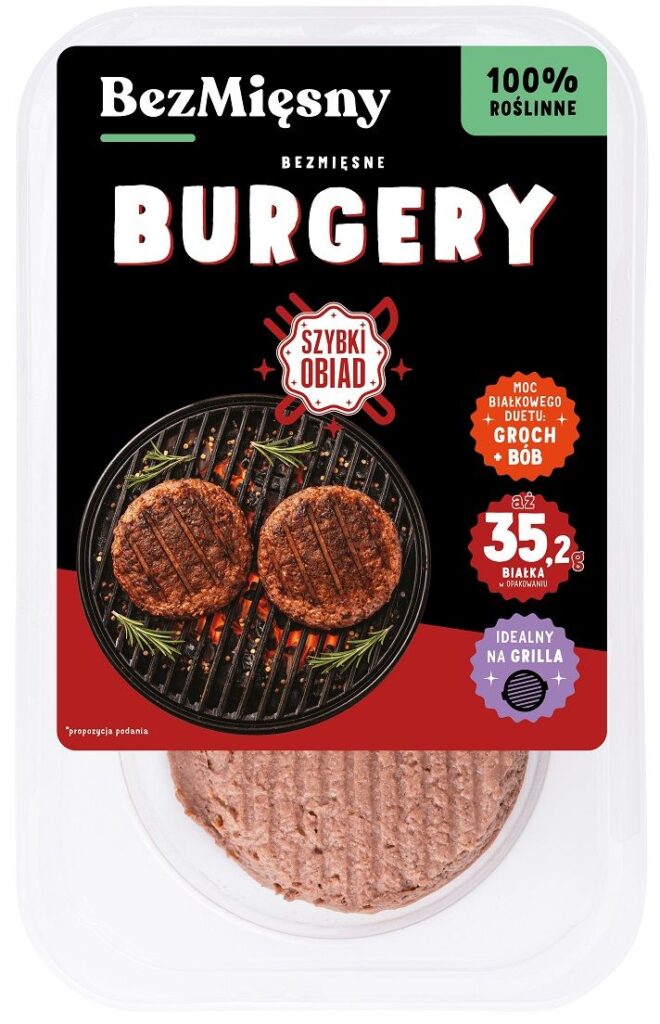 BURGERY ROŚLINNE 220 g – BEZMIĘSNY