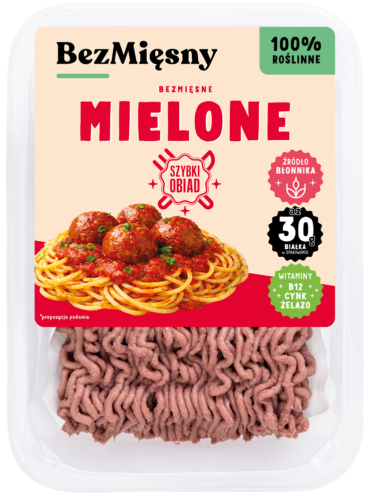MIĘSO MIELONE ROŚLINNE 200 g – BEZMIĘSNY