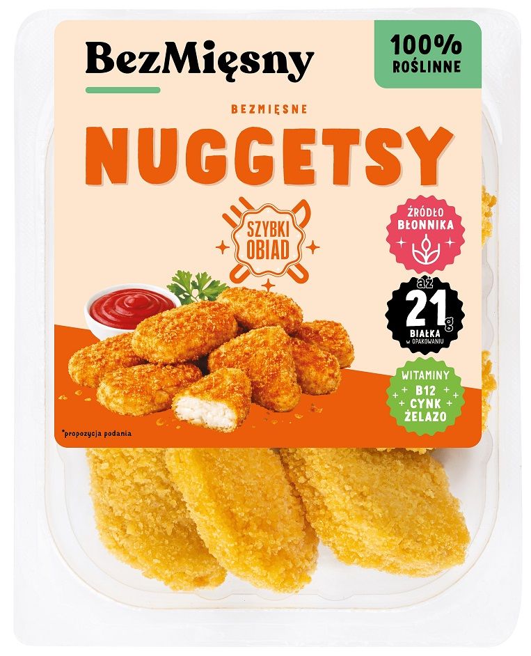 NUGGETSY ROŚLINNE 150 g – BEZMIĘSNY