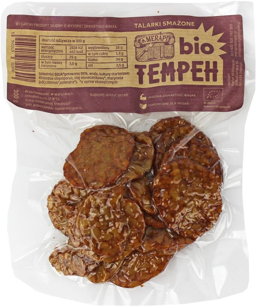 TEMPEH TALARKI SMAŻONE BIO 100 g – MERAPI