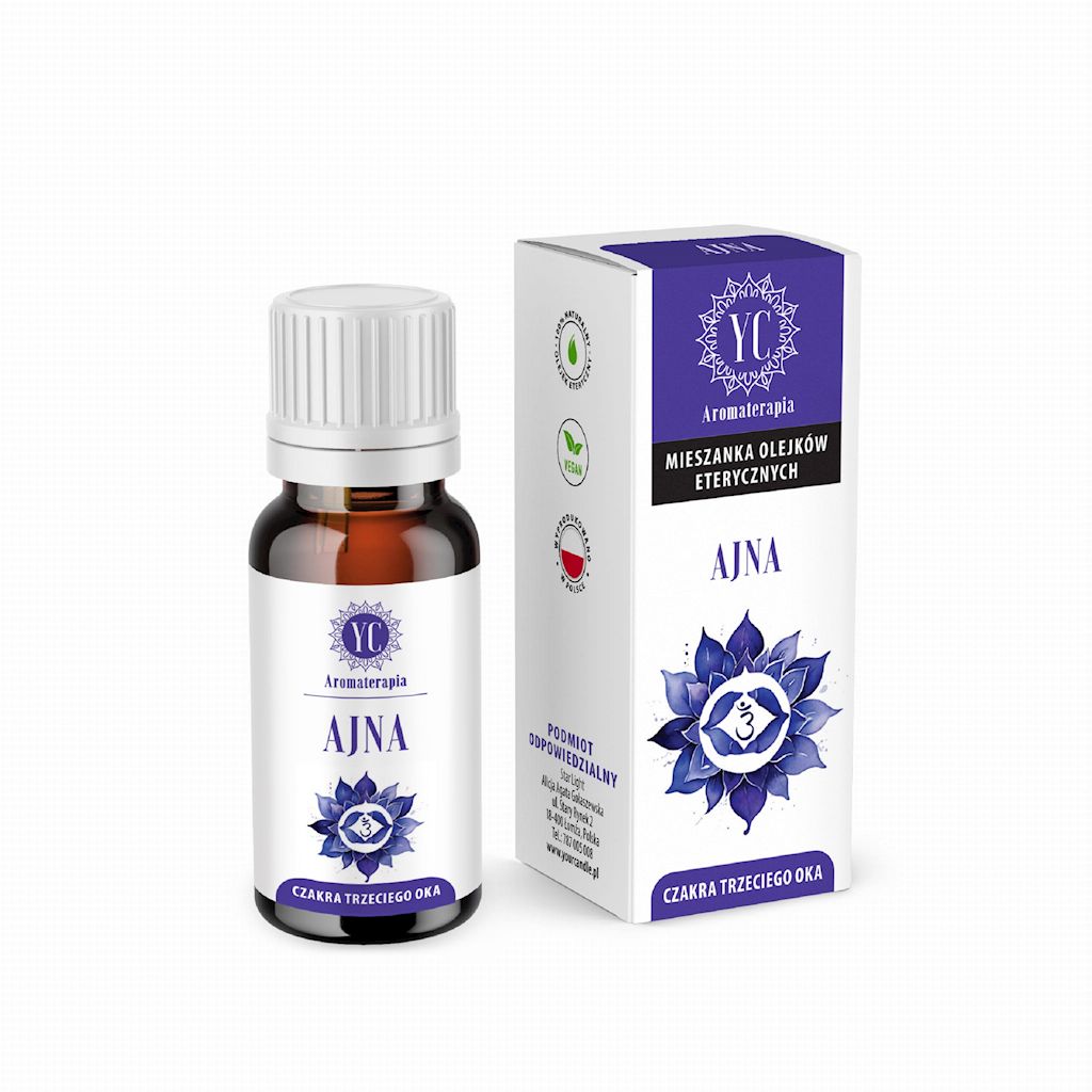 OLEJEK ETERYCZNY MIX CZAKRA TRZECIEGO OKA AJNA 10 ml – YOUR CANDLE