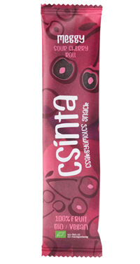 PRZEKĄSKA ROLL ŚLIWKA BEZ DODATKU CUKRÓW BEZGLUTENOWA BIO 12 g – CSINTA