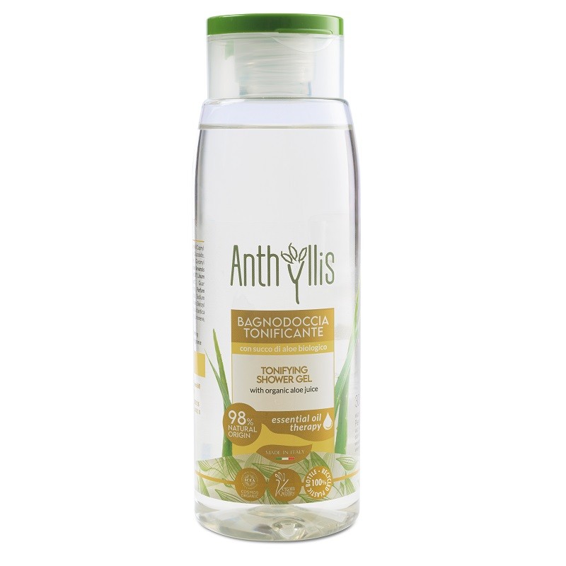 ŻEL POD PRYSZNIC TONIZUJĄCY ALOES – MIĘTA – CYTRYNA ECO 300 ml – ANTHYLLIS