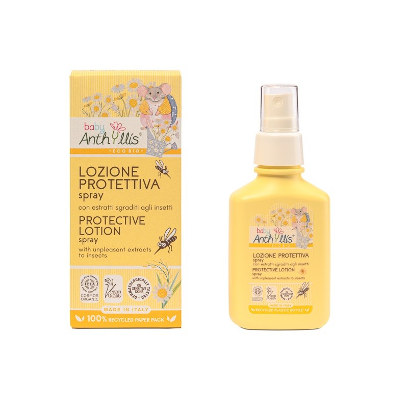 SPRAY OCHRONNY NA KOMARY I INNE OWADY DLA DZIECI ECO 100 ml – BABY ANTHYLLIS (PRODUKT SEZONOWY)