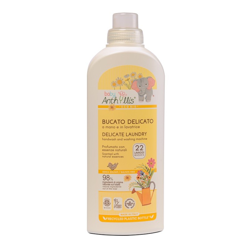 PŁYN DO PRANIA UBRANEK DZIECIĘCYCH I NIEMOWLĘCYCH ECO 1 L – BABY ANTHYLLIS