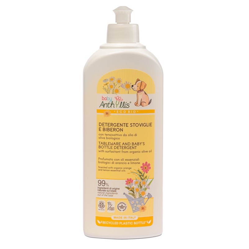 PŁYN DO MYCIA BUTELEK I SMOCZKÓW ECO 500 ml – BABY ANTHYLLIS