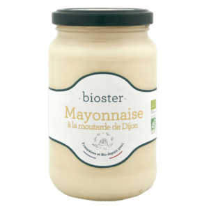 MAJONEZ JAJECZNY Z MUSZTARDĄ DIJON BIO 470 g - BIOSTER