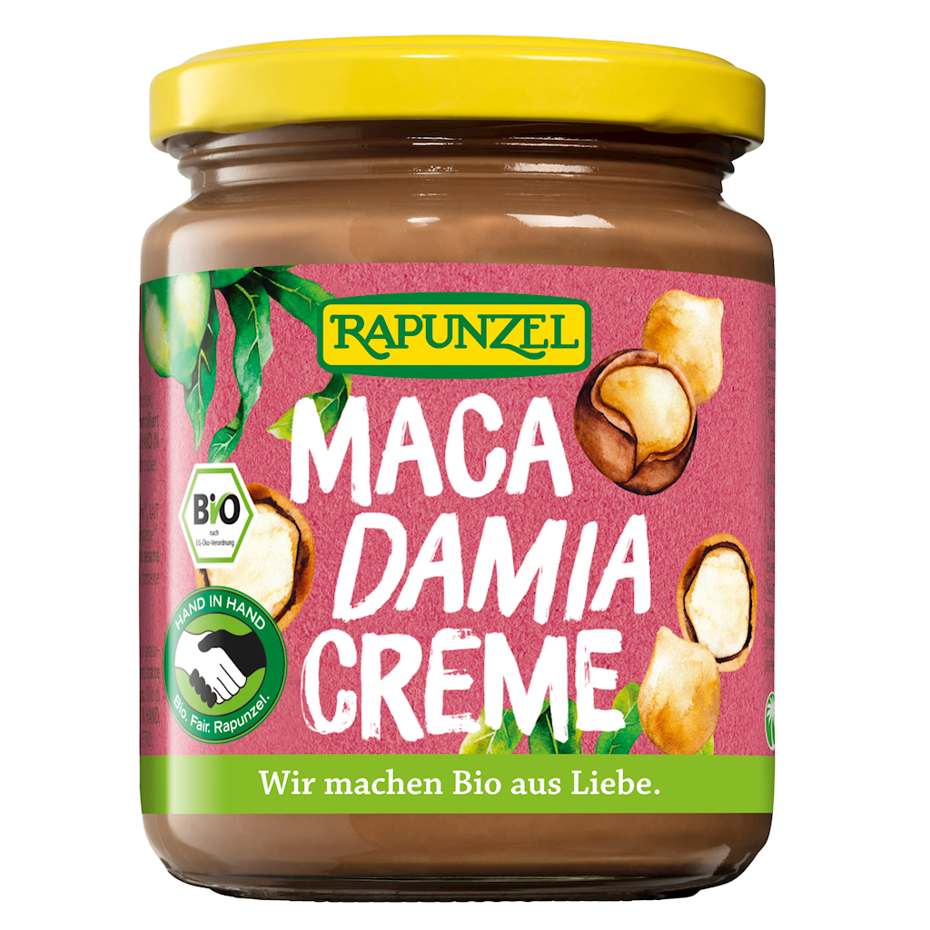 KREM Z ORZECHÓW MACADAMIA BIO 250 g – RAPUNZEL