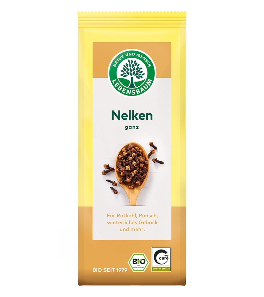 GOŹDZIKI CAŁE BIO 30 g – LEBENSBAUM