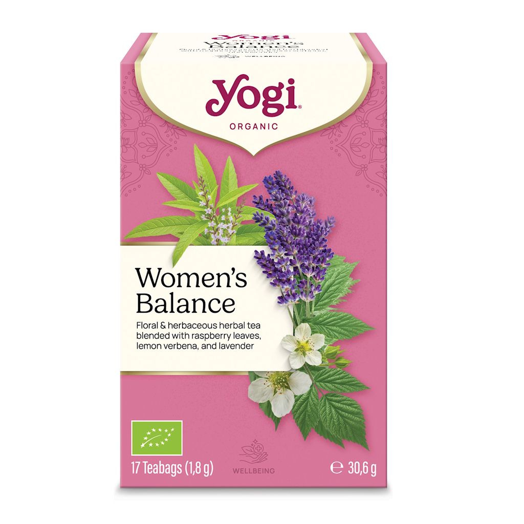 HERBATKA DLA KOBIET – RÓWNOWAGA (WOMEN’S BALANCE) BIO (17 x 1,8 g) 30,6 g – YOGI