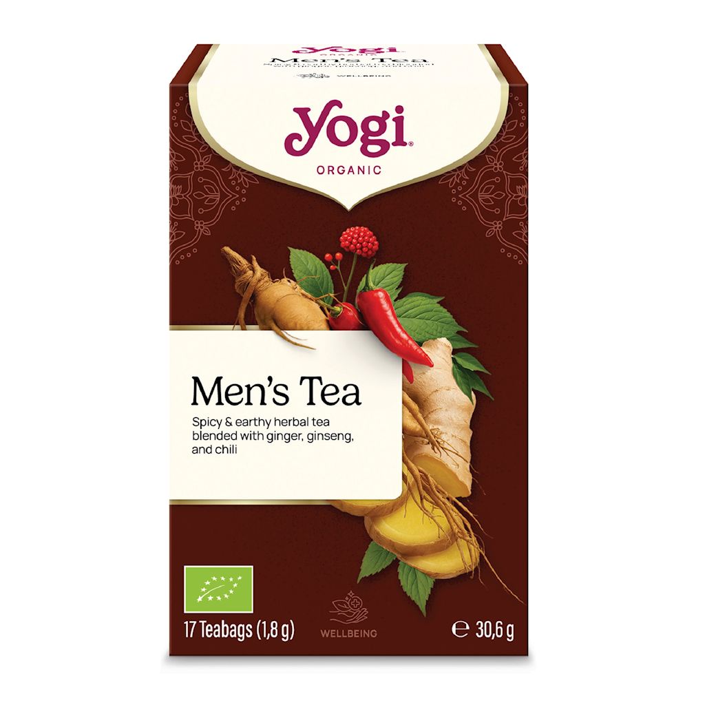 HERBATKA DLA MĘŻCZYZN (MEN’S TEA) BIO (17 x 1,8 g) 30,6 g – YOGI